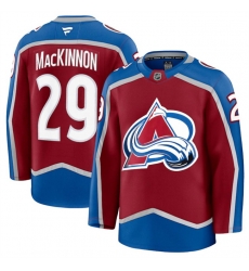 Men Colorado Avalanche 29 Nathan MacKinnon Burgundy 2024 25 Home Stitched Jersey Men Colorado Avalanche 29 Nathan MacKinnon Burgundy 2024 25 Home Stitched Jersey