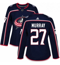 Womens Adidas Columbus Blue Jackets 27 Ryan Murray Authentic Navy Blue Home NHL Jersey Womens Adidas Columbus Blue Jackets 27 Ryan Murray Authentic Navy Blue Home NHL Jersey