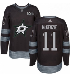 Mens Adidas Dallas Stars 11 Curtis McKenzie Authentic Black 1917 2017 100th Anniversary NHL Jersey Mens Adidas Dallas Stars 11 Curtis McKenzie Authentic Black 1917 2017 100th Anniversary NHL Jersey