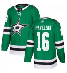 Stars #16 Joe Pavelski Green Home Authentic Stitched Hockey Jersey Stars #16 Joe Pavelski Green Home Authentic Stitched Hockey Jersey