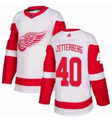 Mens Adidas Detroit Red Wings 40 Henrik Zetterberg Authentic White Away NHL Jersey Mens Adidas Detroit Red Wings 40 Henrik Zetterberg Authentic White Away NHL Jersey