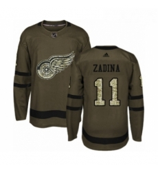 Youth Adidas Detroit Red Wings 11 Filip Zadina Premier Green Salute to Service NHL Jersey Youth Adidas Detroit Red Wings 11 Filip Zadina Premier Green Salute to Service NHL Jersey