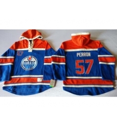 Edmonton Oilers #57 David Perron Light Blue Sawyer Hooded Sweatshirt Stitched NHL Jersey Edmonton Oilers #57 David Perron Light Blue Sawyer Hooded Sweatshirt Stitched NHL Jersey
