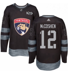 Mens Adidas Florida Panthers 12 Ian McCoshen Premier Black 1917 2017 100th Anniversary NHL Jersey Mens Adidas Florida Panthers 12 Ian McCoshen Premier Black 1917 2017 100th Anniversary NHL Jersey