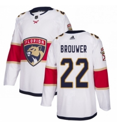 Mens Adidas Florida Panthers 22 Troy Brouwer Authentic White Away NHL Jersey Mens Adidas Florida Panthers 22 Troy Brouwer Authentic White Away NHL Jersey