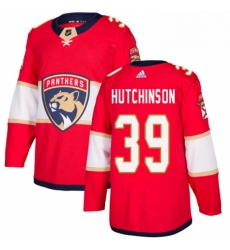 Mens Adidas Florida Panthers 39 Michael Hutchinson Premier Red Home NHL Jersey Mens Adidas Florida Panthers 39 Michael Hutchinson Premier Red Home NHL Jersey
