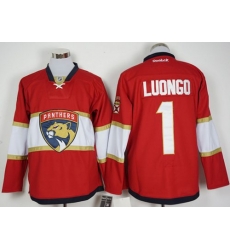Panthers #1 Roberto Luongo Red New Stitched NHL Jersey Panthers #1 Roberto Luongo Red New Stitched NHL Jersey