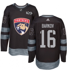 Panthers #16 Aleksander Barkov Black 1917 2017 100th Anniversary Stitched NHL Jersey Panthers #16 Aleksander Barkov Black 1917 2017 100th Anniversary Stitched NHL Jersey