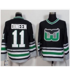 Hartford Whalers #11 Kevin Dineen Black CCM Throwback Stitched NHL Jersey Hartford Whalers #11 Kevin Dineen Black CCM Throwback Stitched NHL Jersey