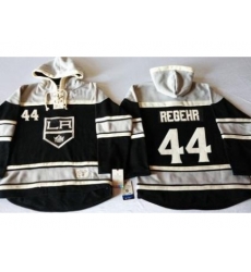 Los Angeles Kings #44 Robyn Regehr Black Sawyer Hooded Sweatshirt Stitched NHL Jersey Los Angeles Kings #44 Robyn Regehr Black Sawyer Hooded Sweatshirt Stitched NHL Jersey