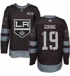 Mens Adidas Los Angeles Kings 19 Butch Goring Authentic Black 1917 2017 100th Anniversary NHL Jersey Mens Adidas Los Angeles Kings 19 Butch Goring Authentic Black 1917 2017 100th Anniversary NHL Jersey