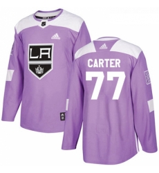 Youth Adidas Los Angeles Kings 77 Jeff Carter Authentic Purple Fights Cancer Practice NHL Jersey Youth Adidas Los Angeles Kings 77 Jeff Carter Authentic Purple Fights Cancer Practice NHL Jersey