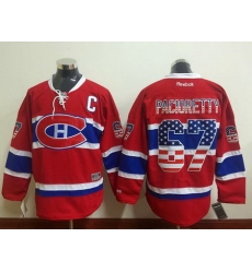 Canadiens #67 Max Pacioretty Red USA Flag Fashion Stitched NHL Jersey Canadiens #67 Max Pacioretty Red USA Flag Fashion Stitched NHL Jersey