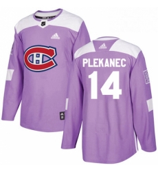 Mens Adidas Montreal Canadiens 14 Tomas Plekanec Authentic Purple Fights Cancer Practice NHL Jersey Mens Adidas Montreal Canadiens 14 Tomas Plekanec Authentic Purple Fights Cancer Practice NHL Jersey