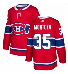 Mens Adidas Montreal Canadiens 35 Al Montoya Premier Red Home NHL Jersey Mens Adidas Montreal Canadiens 35 Al Montoya Premier Red Home NHL Jersey