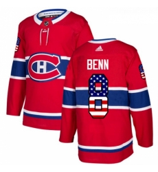 Youth Adidas Montreal Canadiens 8 Jordie Benn Authentic Red USA Flag Fashion NHL Jersey Youth Adidas Montreal Canadiens 8 Jordie Benn Authentic Red USA Flag Fashion NHL Jersey