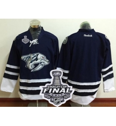 Predators Blank Blue Third 2017 Stanley Cup Final Patch Stitched NHL Jersey Predators Blank Blue Third 2017 Stanley Cup Final Patch Stitched NHL Jersey