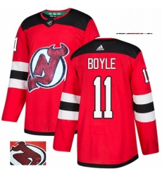 Mens Adidas New Jersey Devils 11 Brian Boyle Authentic Red Fashion Gold NHL Jersey Mens Adidas New Jersey Devils 11 Brian Boyle Authentic Red Fashion Gold NHL Jersey