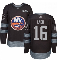 Mens Adidas New York Islanders 16 Andrew Ladd Premier Black 1917 2017 100th Anniversary NHL Jersey Mens Adidas New York Islanders 16 Andrew Ladd Premier Black 1917 2017 100th Anniversary NHL Jersey