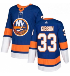 Mens Adidas New York Islanders 33 Christopher Gibson Premier Royal Blue Home NHL Jersey Mens Adidas New York Islanders 33 Christopher Gibson Premier Royal Blue Home NHL Jersey