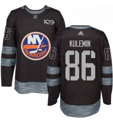 Mens Adidas New York Islanders 86 Nikolay Kulemin Authentic Black 1917 2017 100th Anniversary NHL Jersey Mens Adidas New York Islanders 86 Nikolay Kulemin Authentic Black 1917 2017 100th Anniversary NHL Jersey