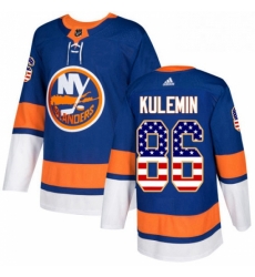 Mens Adidas New York Islanders 86 Nikolay Kulemin Authentic Royal Blue USA Flag Fashion NHL Jersey Mens Adidas New York Islanders 86 Nikolay Kulemin Authentic Royal Blue USA Flag Fashion NHL Jersey