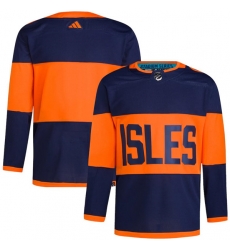 Men's New York Islanders Blank Navy 2024 Stadium Series Stitched Jersey Men's New York Islanders Blank Navy 2024 Stadium Series Stitched Jersey