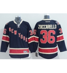 New York Rangers #36 Mats Zuccarello Navy Blue Alternate Stitched NHL Jersey New York Rangers #36 Mats Zuccarello Navy Blue Alternate Stitched NHL Jersey