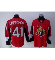 Cheap Ottawa Senators 41 CHEECHOO red Jersey Cheap Ottawa Senators 41 CHEECHOO red Jersey