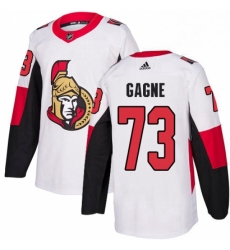 Mens Adidas Ottawa Senators 73 Gabriel Gagne Authentic White Away NHL Jersey Mens Adidas Ottawa Senators 73 Gabriel Gagne Authentic White Away NHL Jersey