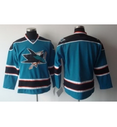 San Jose Sharks Blank Blue Hockey Jerseys San Jose Sharks Blank Blue Hockey Jerseys