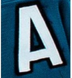 SAN JOSE SHARKS CAPTAIN A Patch Biaog