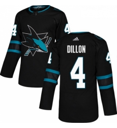 Youth Adidas San Jose Sharks 4 Brenden Dillon Premier Black Alternate NHL Jersey Youth Adidas San Jose Sharks 4 Brenden Dillon Premier Black Alternate NHL Jersey