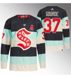 Men Seattle Kraken 37 Yanni Gourde 2024 Deep Sea Blue Winter Classic Stitched Jersey Men Seattle Kraken 37 Yanni Gourde 2024 Deep Sea Blue Winter Classic Stitched Jersey