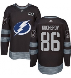 Lightning #86 Nikita Kucherov Black 1917 2017 100th Anniversary Stitched NHL Jersey Lightning #86 Nikita Kucherov Black 1917 2017 100th Anniversary Stitched NHL Jersey