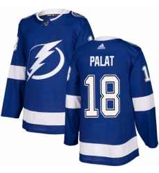 Mens Adidas Tampa Bay Lightning 18 Ondrej Palat Premier Royal Blue Home NHL Jersey Mens Adidas Tampa Bay Lightning 18 Ondrej Palat Premier Royal Blue Home NHL Jersey