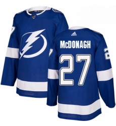 Mens Adidas Tampa Bay Lightning 27 Ryan McDonagh Authentic Royal Blue Home NHL Jersey Mens Adidas Tampa Bay Lightning 27 Ryan McDonagh Authentic Royal Blue Home NHL Jersey
