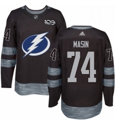 Mens Adidas Tampa Bay Lightning 74 Dominik Masin Authentic Black 1917 2017 100th Anniversary NHL Jersey Mens Adidas Tampa Bay Lightning 74 Dominik Masin Authentic Black 1917 2017 100th Anniversary NHL Jersey
