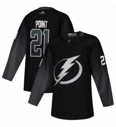 Mens Tampa Bay Lightning 21 Brayden Point adidas Alternate Authentic Player Jersey Black Mens Tampa Bay Lightning 21 Brayden Point adidas Alternate Authentic Player Jersey Black