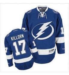 Tampa Bay Lightning #17 Alex Killorn Blue Stitched NHL Jersey Tampa Bay Lightning #17 Alex Killorn Blue Stitched NHL Jersey