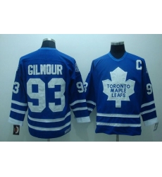 Maple Leafs #93 Doug Gilmour Stitched Blue CCM Throwback NHL Jersey Maple Leafs #93 Doug Gilmour Stitched Blue CCM Throwback NHL Jersey