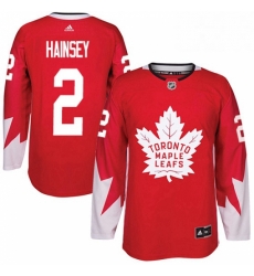 Mens Adidas Toronto Maple Leafs 2 Ron Hainsey Premier Red Alternate NHL Jersey Mens Adidas Toronto Maple Leafs 2 Ron Hainsey Premier Red Alternate NHL Jersey