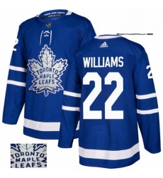 Mens Adidas Toronto Maple Leafs 22 Tiger Williams Authentic Royal Blue Fashion Gold NHL Jersey Mens Adidas Toronto Maple Leafs 22 Tiger Williams Authentic Royal Blue Fashion Gold NHL Jersey