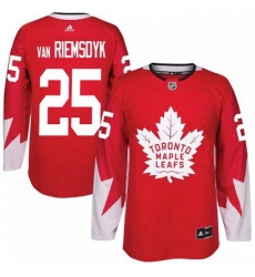 Mens Adidas Toronto Maple Leafs 25 James Van Riemsdyk Premier Red Alternate NHL Jersey Mens Adidas Toronto Maple Leafs 25 James Van Riemsdyk Premier Red Alternate NHL Jersey
