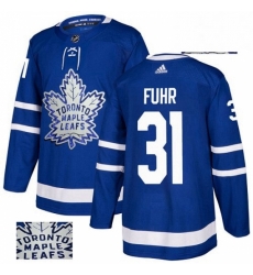 Mens Adidas Toronto Maple Leafs 31 Grant Fuhr Authentic Royal Blue Fashion Gold NHL Jersey Mens Adidas Toronto Maple Leafs 31 Grant Fuhr Authentic Royal Blue Fashion Gold NHL Jersey