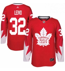 Mens Adidas Toronto Maple Leafs 32 Josh Leivo Premier Red Alternate NHL Jersey Mens Adidas Toronto Maple Leafs 32 Josh Leivo Premier Red Alternate NHL Jersey