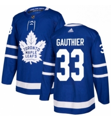 Mens Adidas Toronto Maple Leafs 33 Frederik Gauthier Authentic Royal Blue Home NHL Jersey Mens Adidas Toronto Maple Leafs 33 Frederik Gauthier Authentic Royal Blue Home NHL Jersey