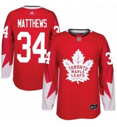Mens Adidas Toronto Maple Leafs 34 Auston Matthews Authentic Red Alternate NHL Jersey Mens Adidas Toronto Maple Leafs 34 Auston Matthews Authentic Red Alternate NHL Jersey