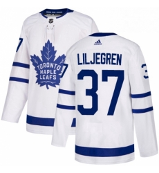 Mens Adidas Toronto Maple Leafs 37 Timothy Liljegren Authentic White Away NHL Jersey Mens Adidas Toronto Maple Leafs 37 Timothy Liljegren Authentic White Away NHL Jersey