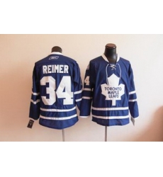Toronto Maple Leafs 34 REIMER BLUE JERSEY Toronto Maple Leafs 34 REIMER BLUE JERSEY